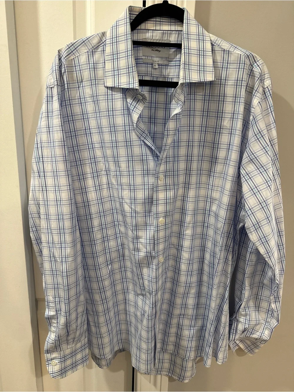 Ledbury Fine Shirting Slim Fit Dress Shirt (XL)